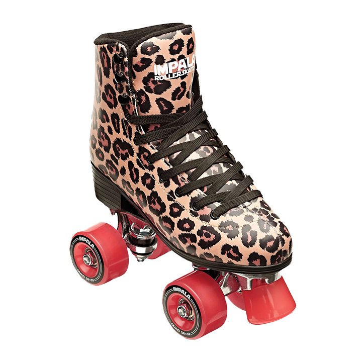 Impala Skates Roller Skates- Leopard