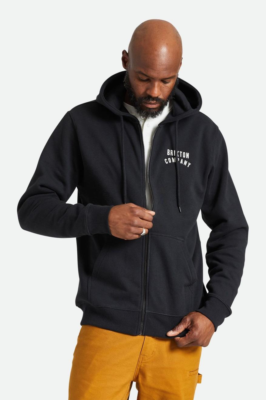 Woodburn Fleece Full Zip Black