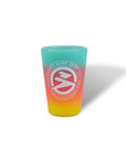 Blue Chip 1.5oz Silipint Shot Glass