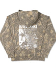 OBX Map Camo Hooded Fleece