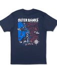 OBX Map Multicolor SS Tee - Unisex
