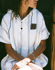 Baja Stripe Poncho