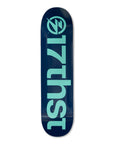 Navy + Mint Logo Deck