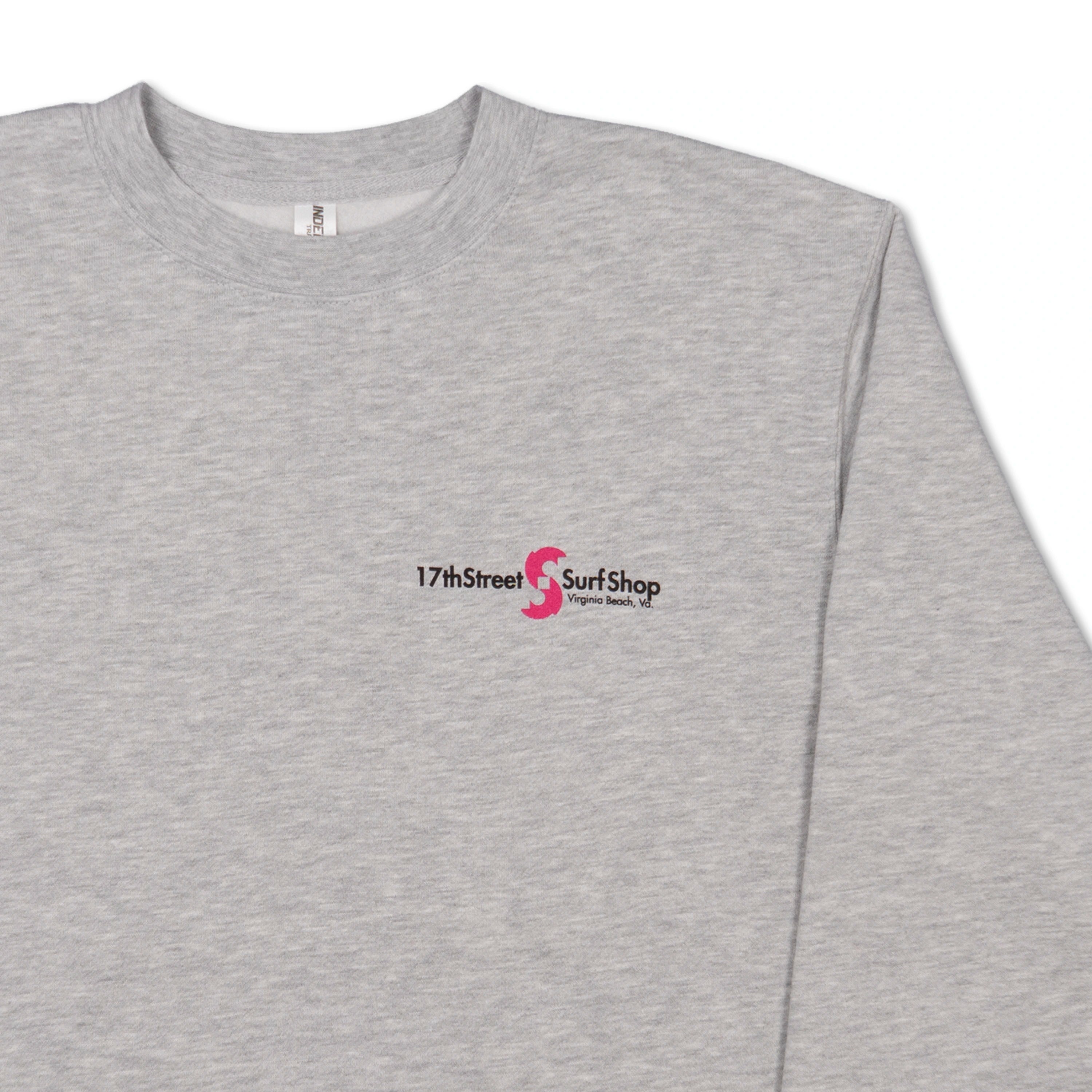 NAKED GOLF スウェット Surf Naked Crew Fleece – 17th Street Surf Shop