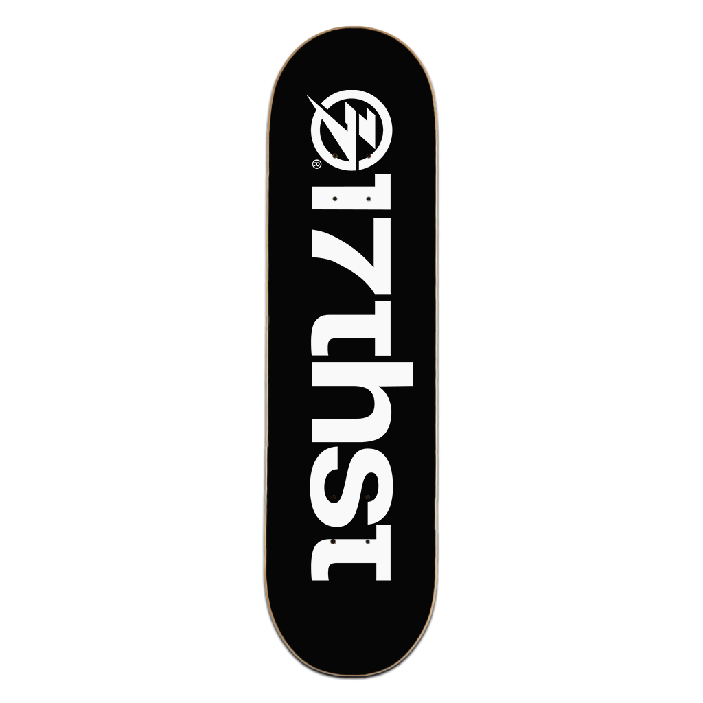 Black + White Logo Deck – 17th Street Surf Shop
