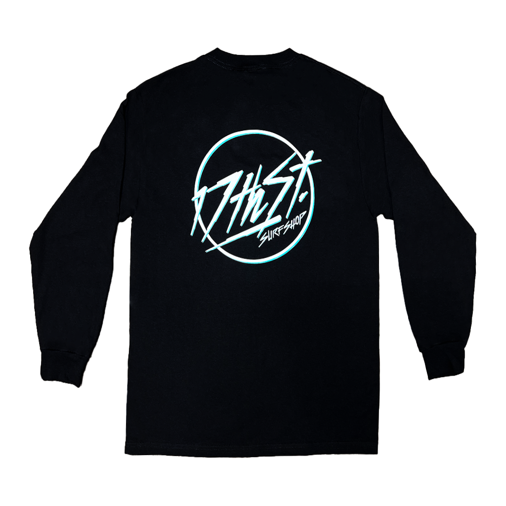 Slash L/S Tee- Black