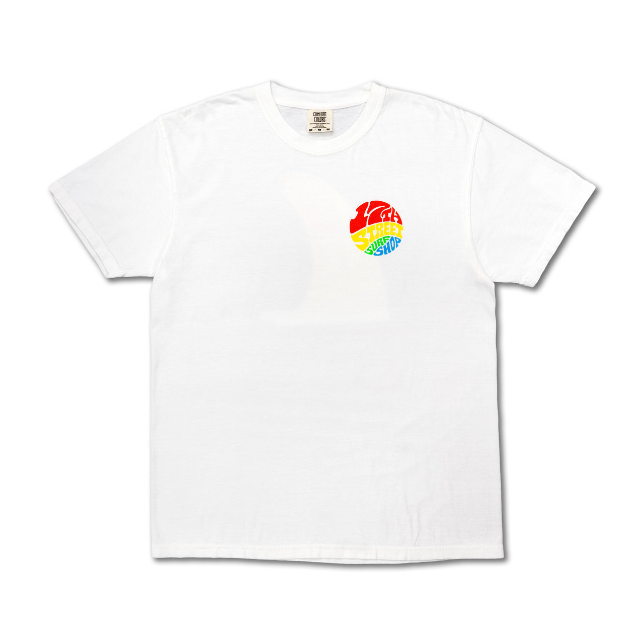 Fin Trip Rainbow CC S/S T-Shirt - White