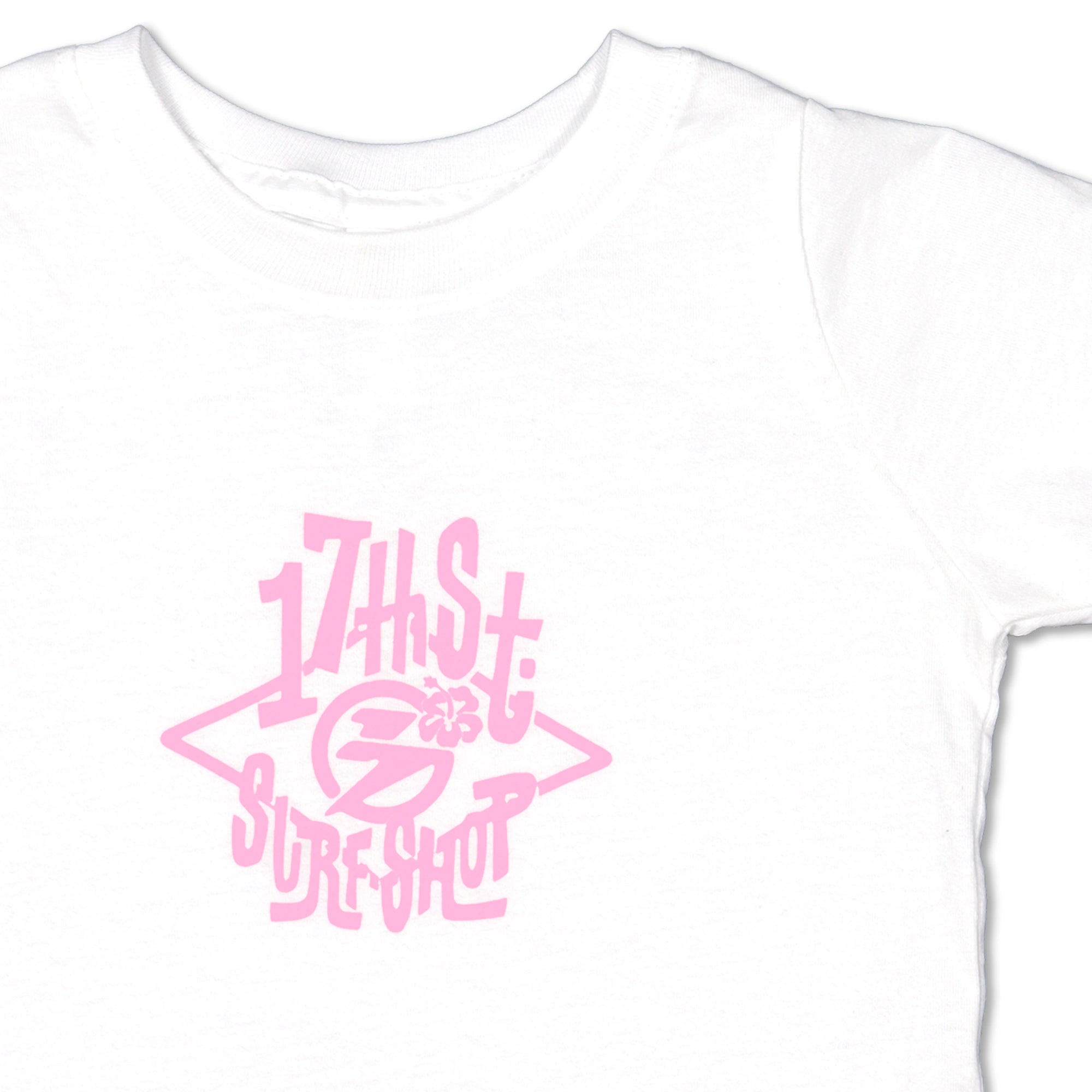 Funky Hibiscus Little Kids SS Tee