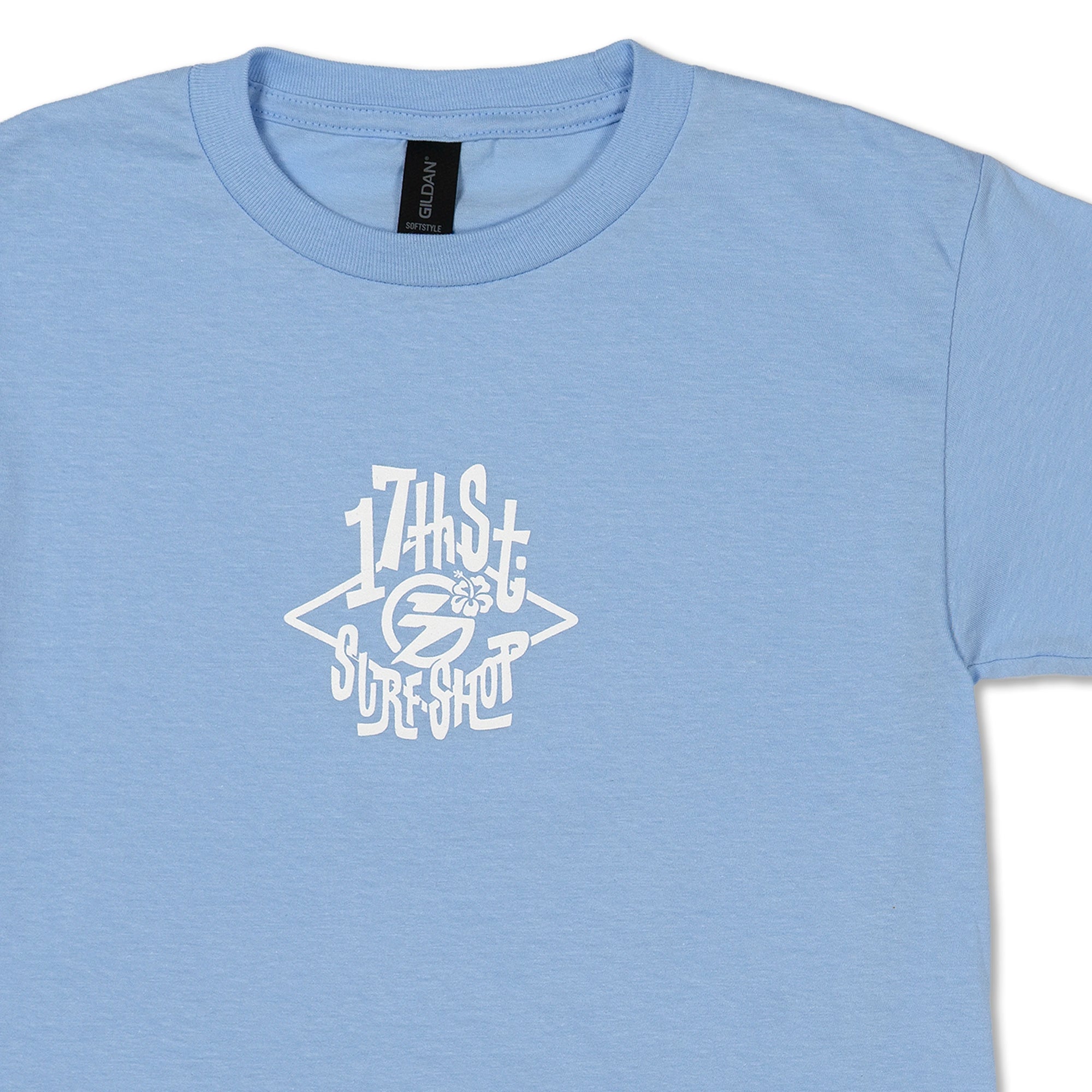 Funky Hibiscus Youth SS Tee
