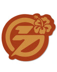 Hibiscus Bolt Sticker