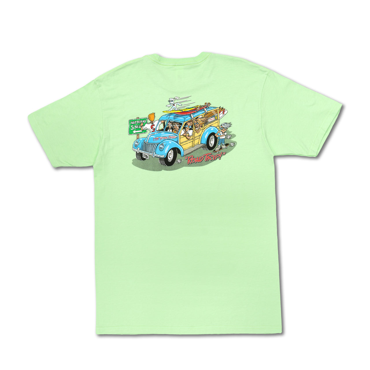 Road Trip S/S T-Shirt - Mint
