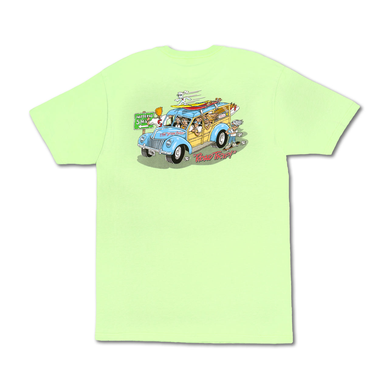 Road Trip S/S T-Shirt - Mint