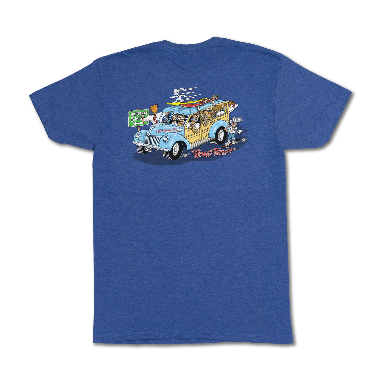 Road Trip S/S T-Shirt - Royal