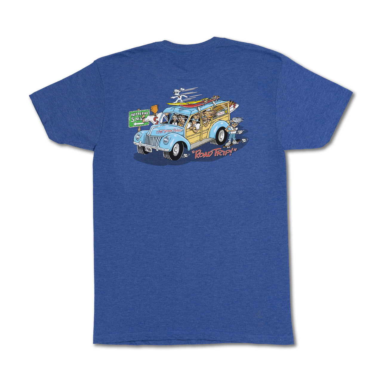 Road Trip S/S T-Shirt - Royal