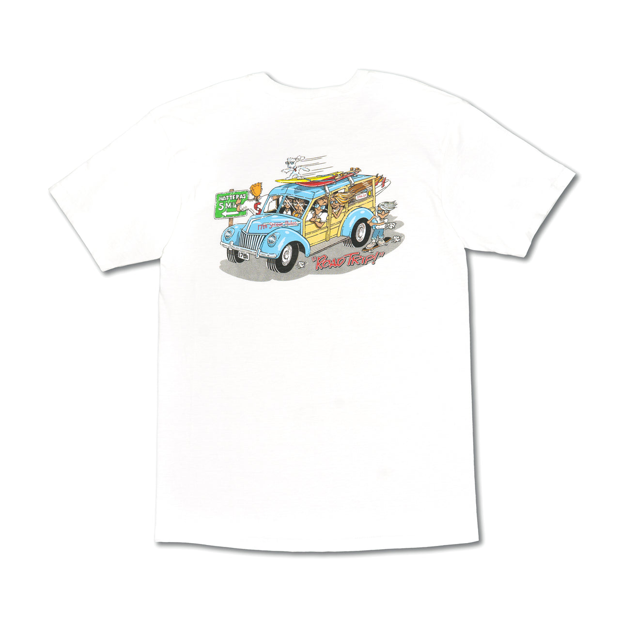 Road Trip S/S T-Shirt - White
