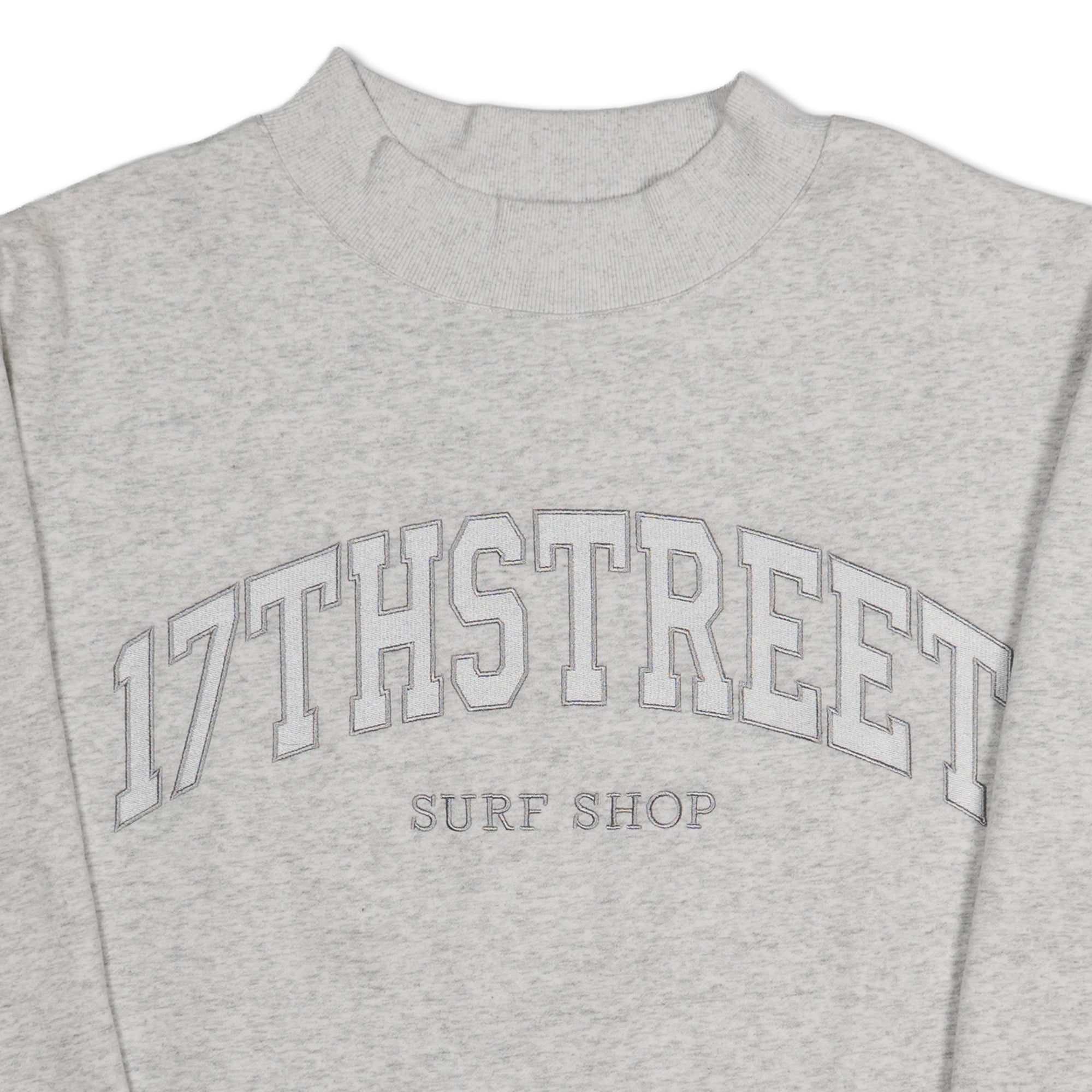 Sunkissed Coconut x 17th Street Mock Neck Fleece