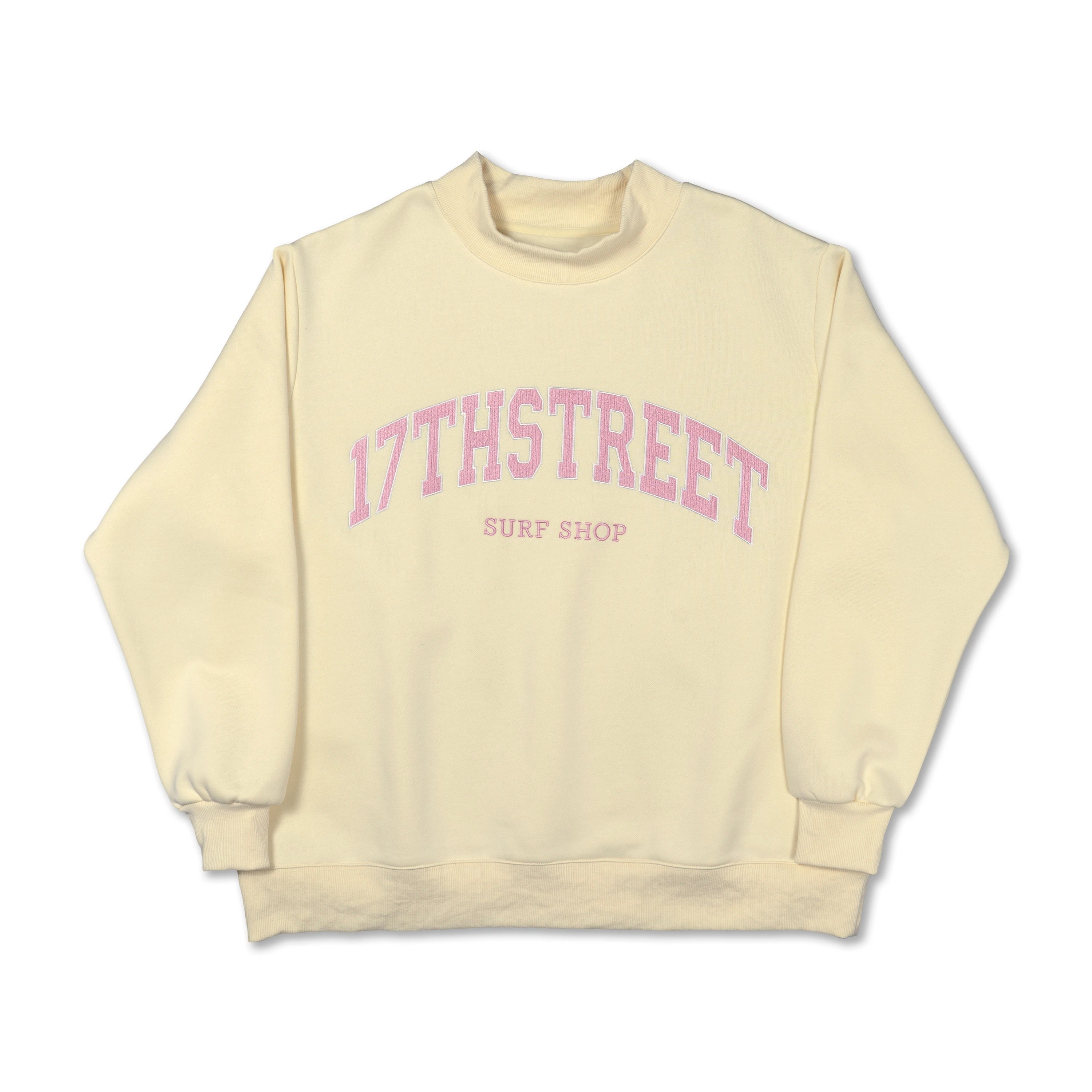 Sunkissed Coconut x 17th Street Mock Neck Fleece – 17th Street