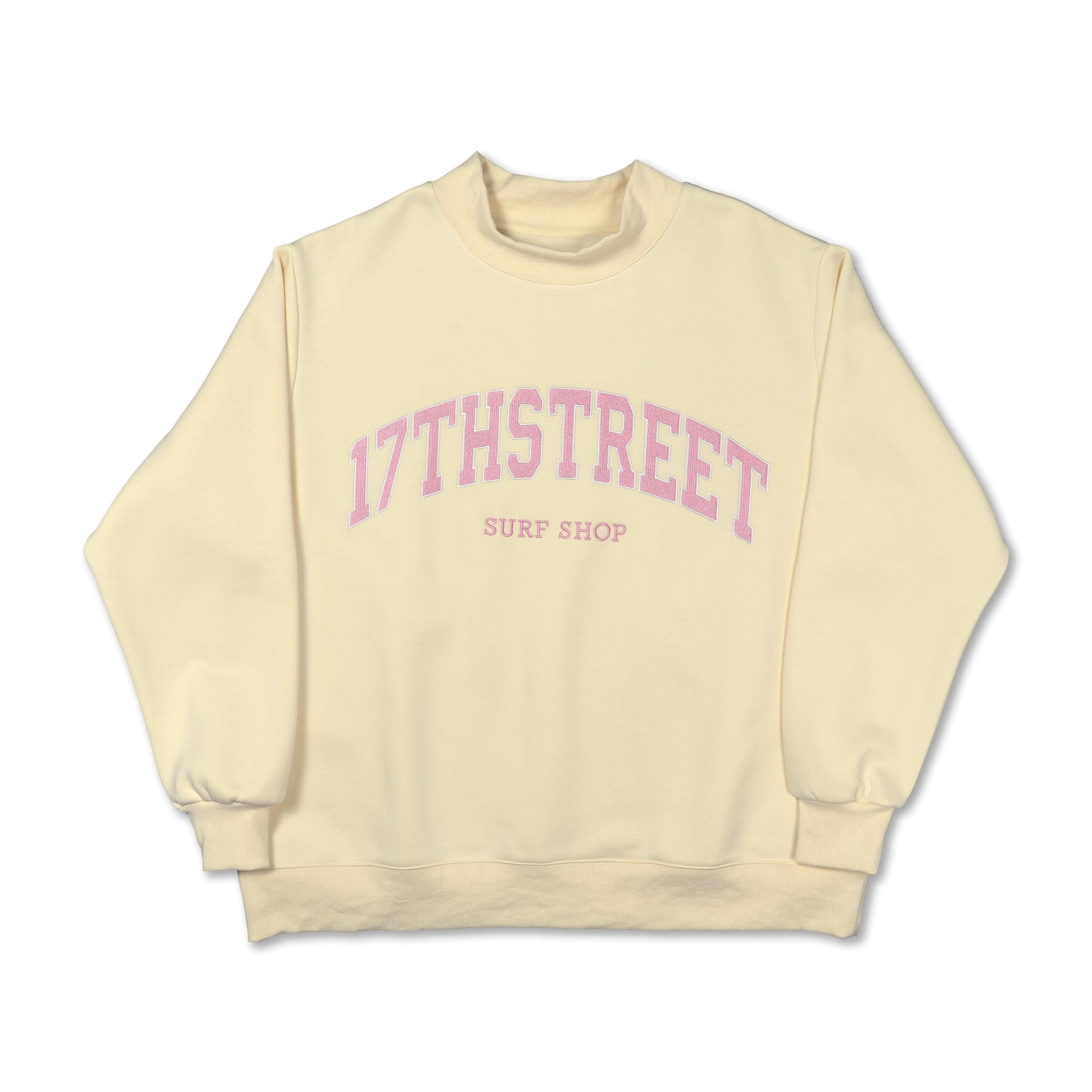 Sunkissed Coconut x 17th Street Mock Neck Fleece – 17th Street