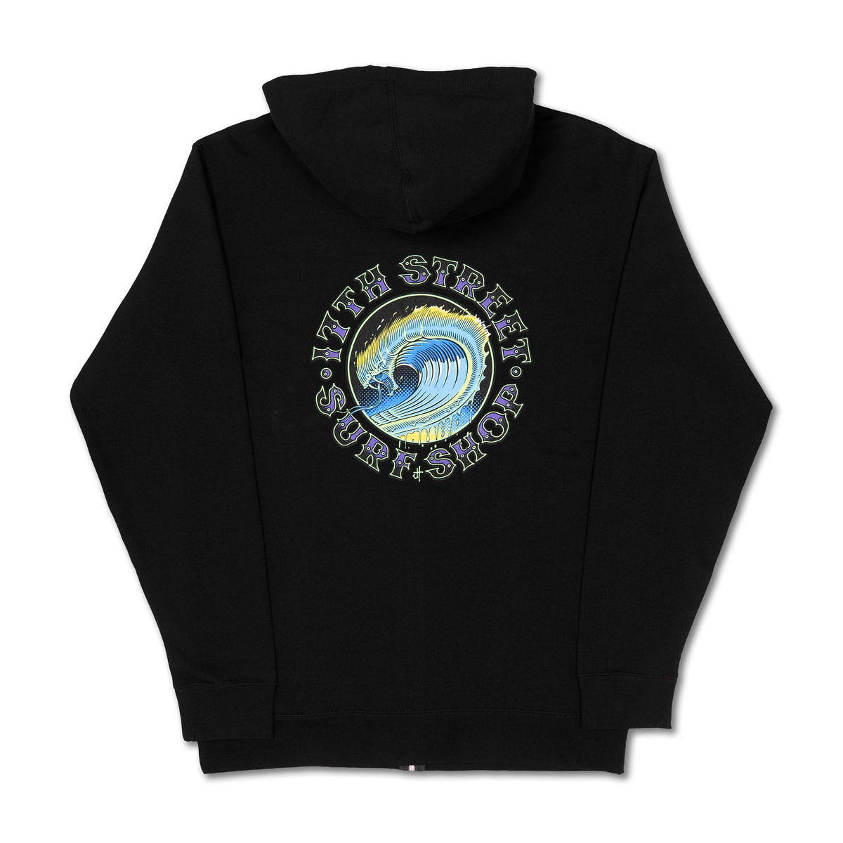 Snake Bit Zip-Up Hooded Fleece