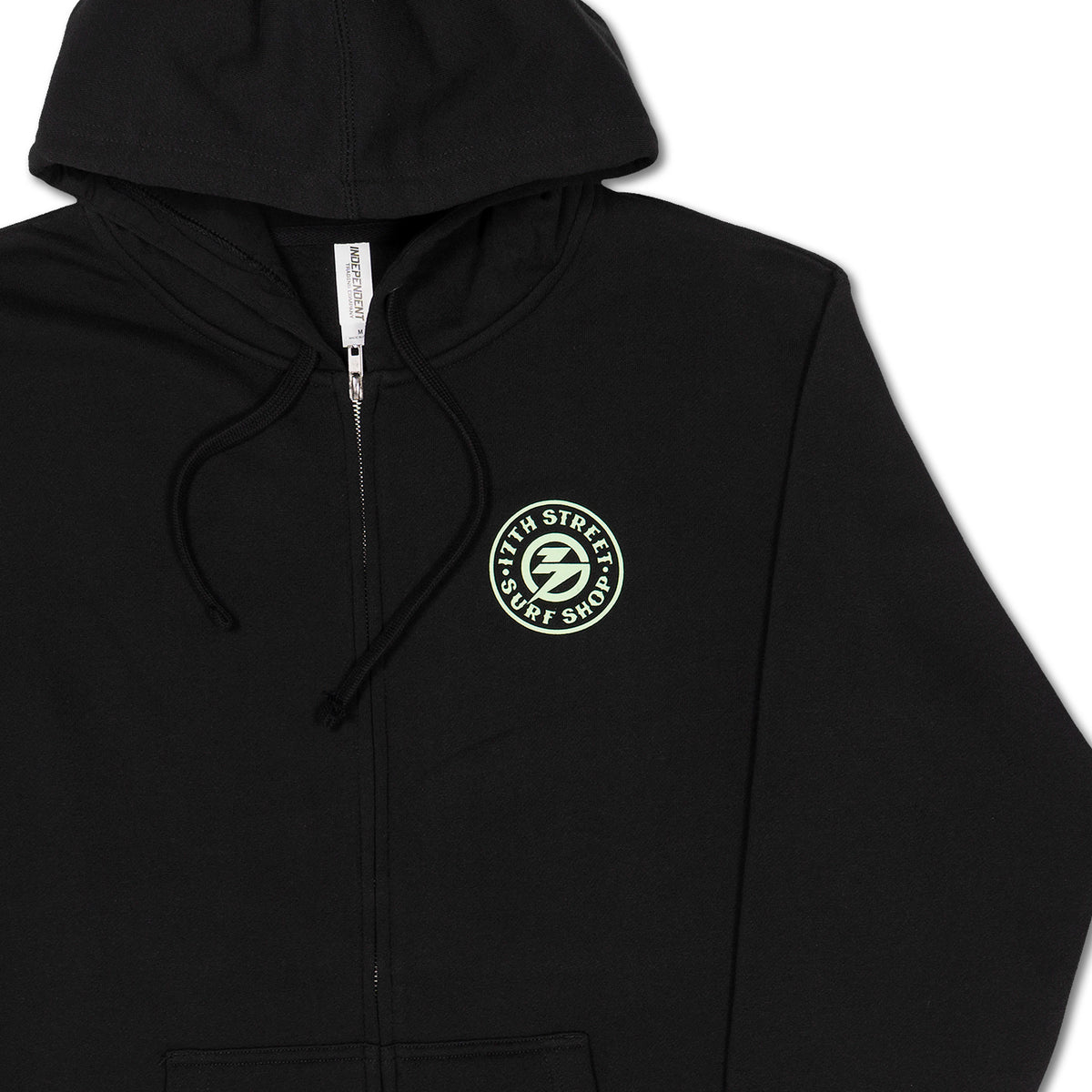 Snake Bit Zip-Up Hooded Fleece