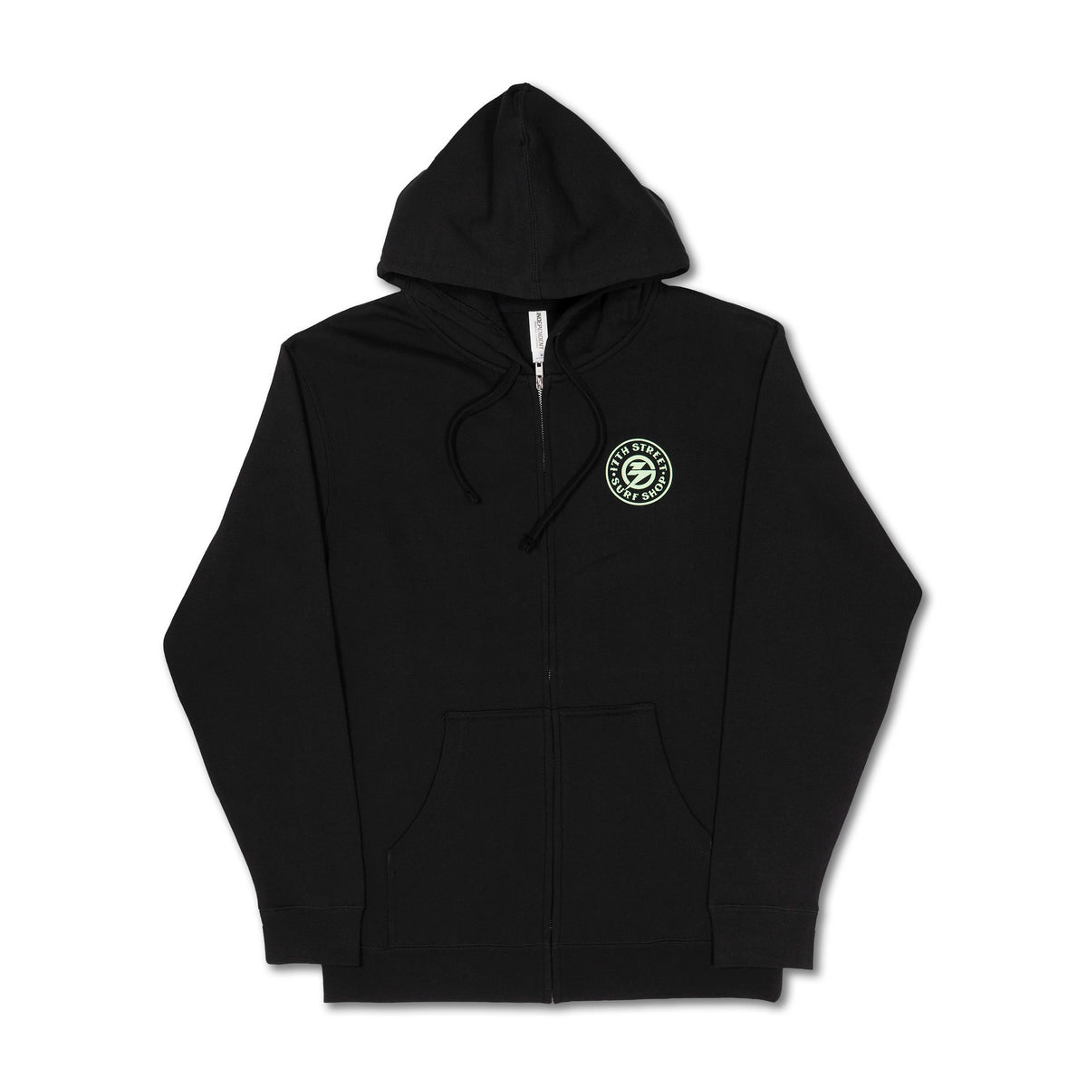 Snake Bit Zip-Up Hooded Fleece