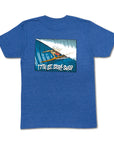 Speed Line Tee - Royal