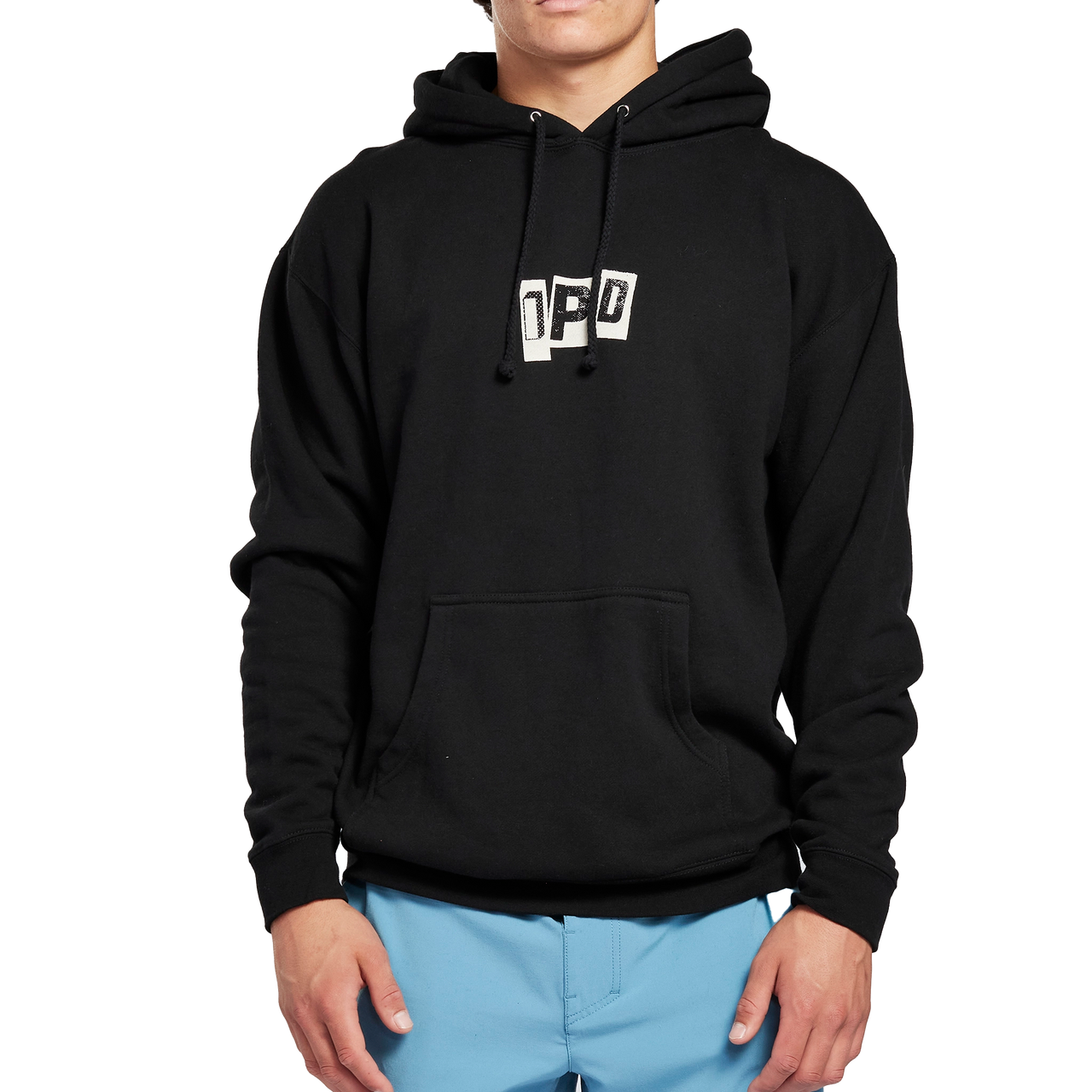 Wedge Pullover Fleece Hoodie