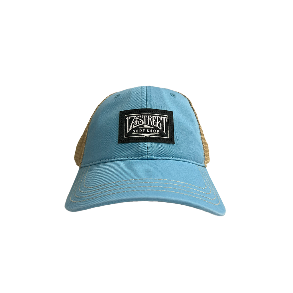 Atlantis Trucker Hat- Light Blue