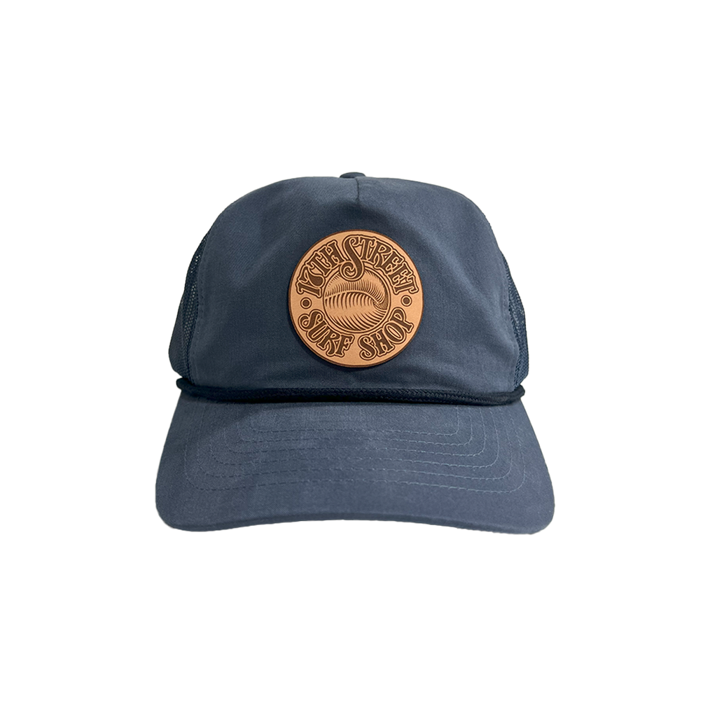 Donut Hole Trucker Hat- Navy Blue
