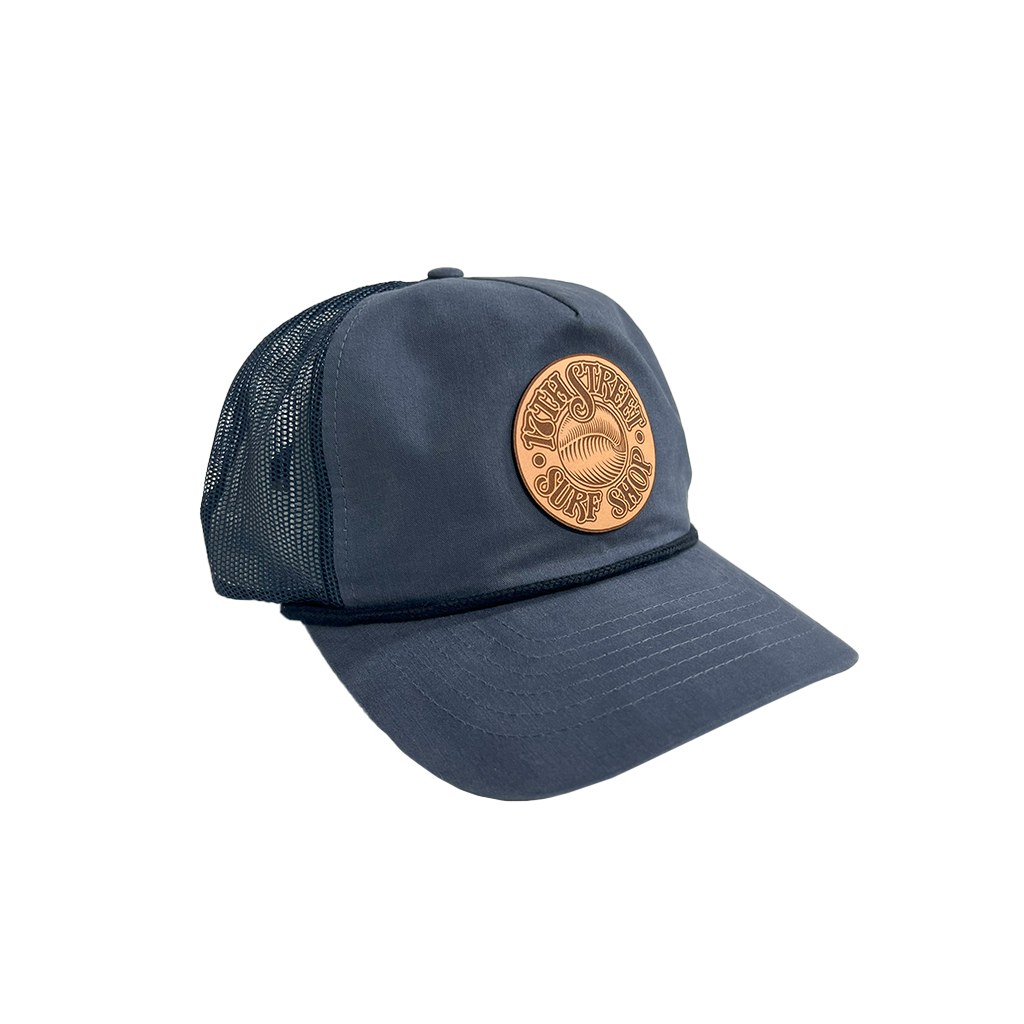 Donut Hole Trucker Hat- Navy Blue