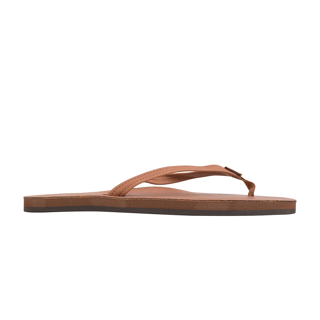 Single Layer Narrow Sandal- Sierra Brown